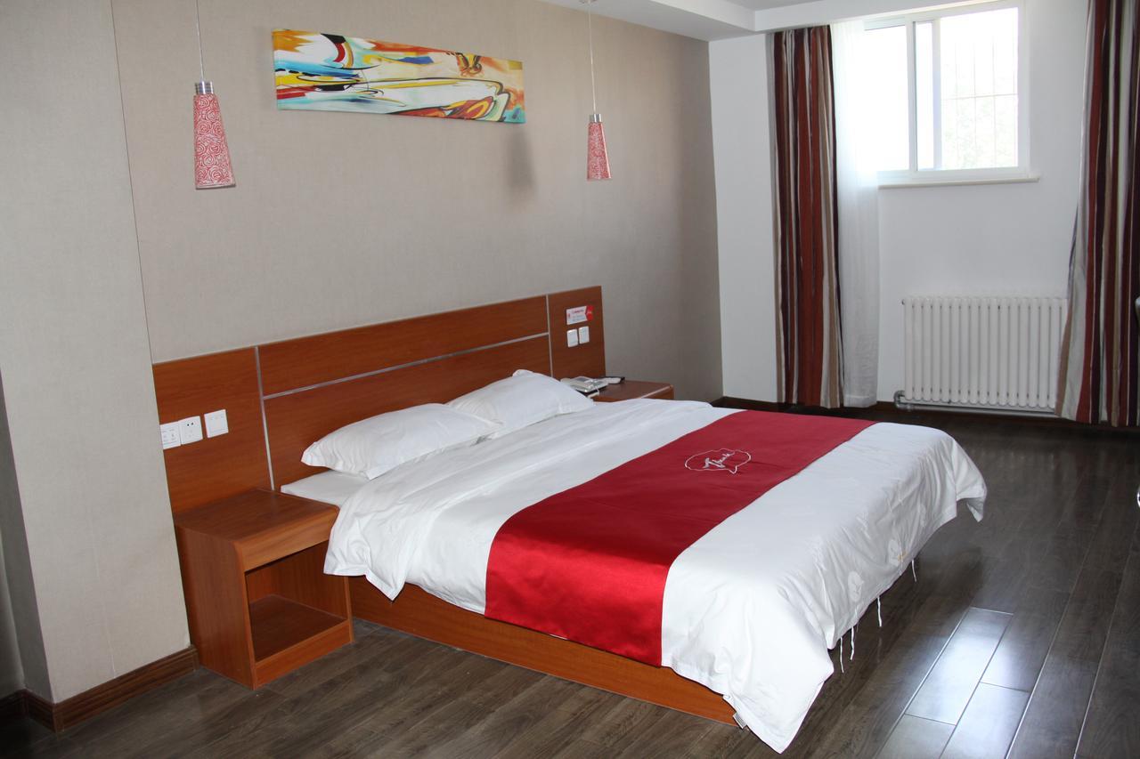 Thank Inn Chain Hotel Shandong Liaocheng Economic Development Zone Jiuhe Community Exterior photo